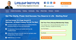 Desktop Screenshot of lifeleap.org
